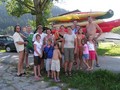 Bilder von der Familien-Wanderfahrt mit Kajaks nach Grein vom 25.08.2007