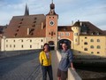 Früher Stadtrundgang durch das morgendliche Regensburg