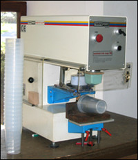 Tampondruckmaschine für 1-Färber